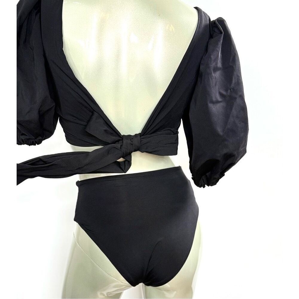 Maygel Coronel Gallega Puff-Sleeve Swimsuit — image 7 of 8